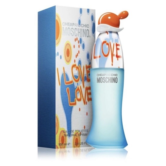 Moschino Other - Moschino I Love Love Eau de Toilette Women Fragrance 3.4oz NIB SEALED